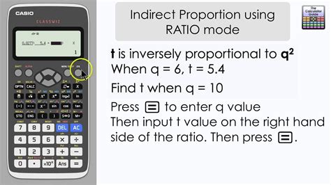 Example 1 A is inversely proportional to B. . Inverse proportion calculator